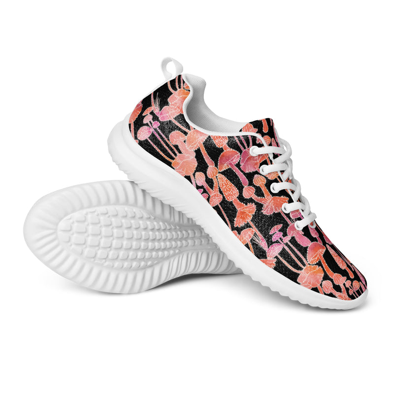 Pink Leopard Camo Athletic #27 - Canvas High Top Sneakers | HA!LO