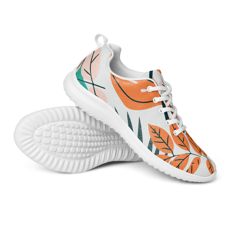 Autumn Leaf Botanical Athletic #46 - Canvas High Top Sneakers | HA!LO