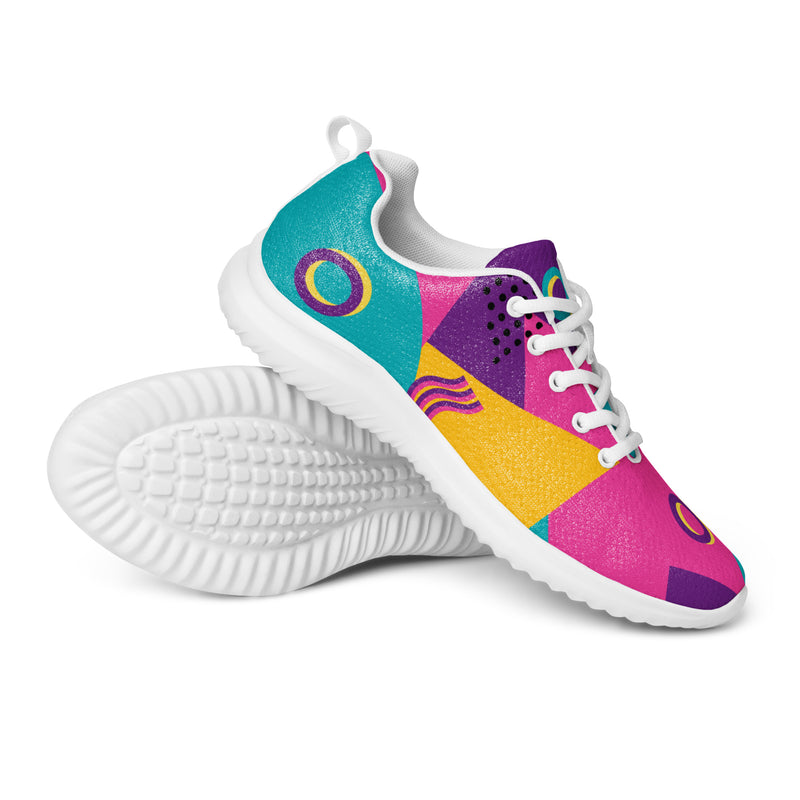 Color Block Pop Athletic #47 - Canvas High Top Sneakers | HA!LO