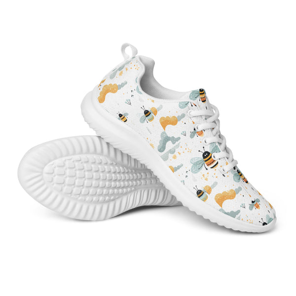 HA!LO Cute Animal Doodle — Women's Canvas Athletic Sneaker