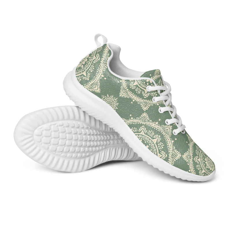 Green Botanical Athletic #115 - Canvas High Top Sneakers | HA!LO