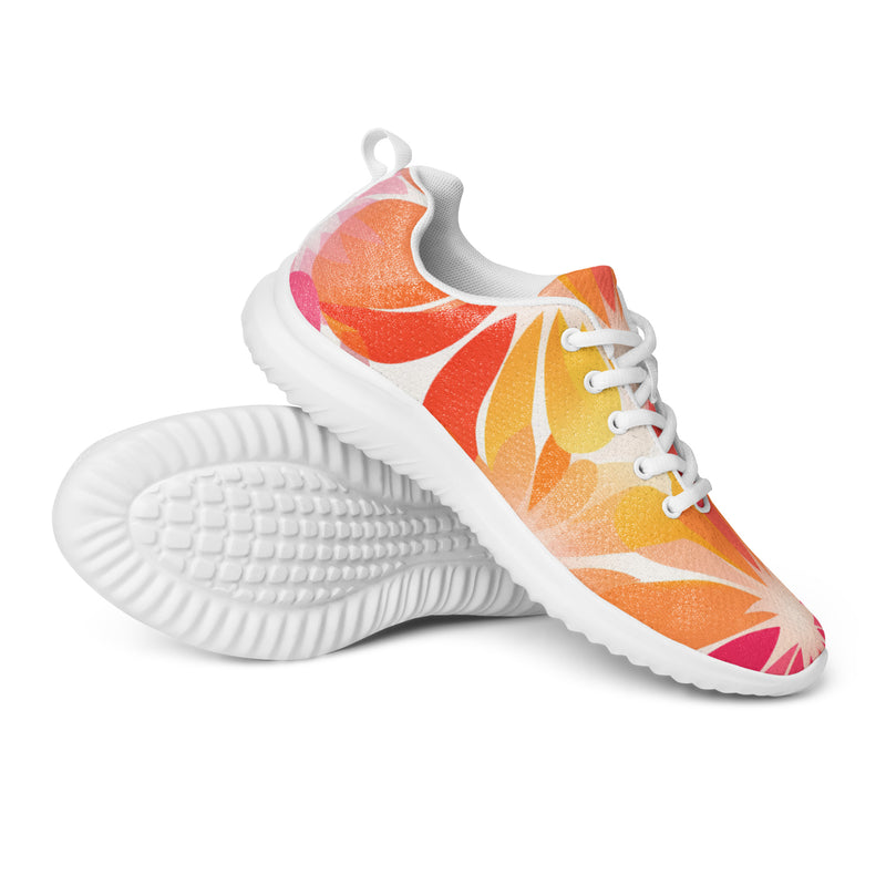 Tropical Sunset Athletic #121 - Canvas High Top Sneakers | HA!LO