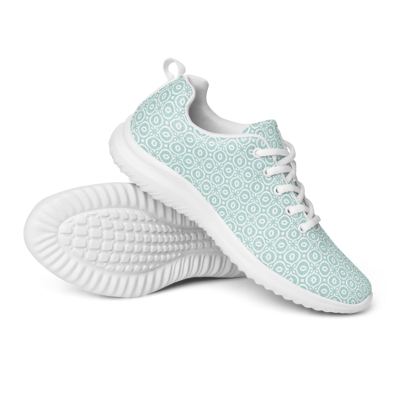 Mint Tiny Dot Athletic #131 - Canvas High Top Sneakers | HA!LO