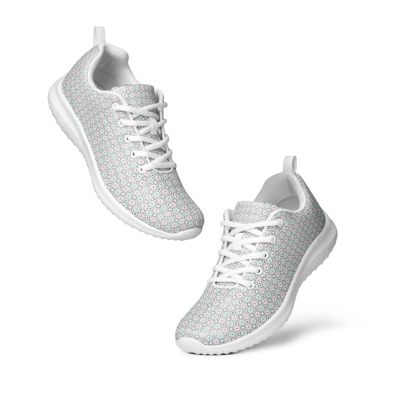 Light Gray Minimal Athletic #138 - Top Down View | HA!LO Canvas Sneakers