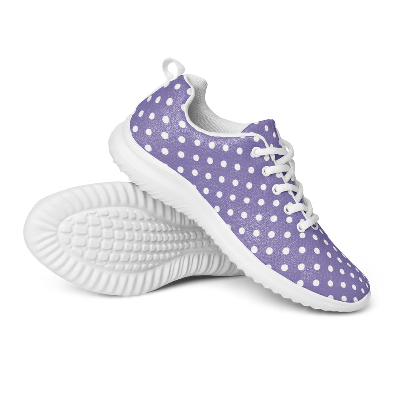 Purple Dot Athletic #180 - Canvas High Top Sneakers | HA!LO