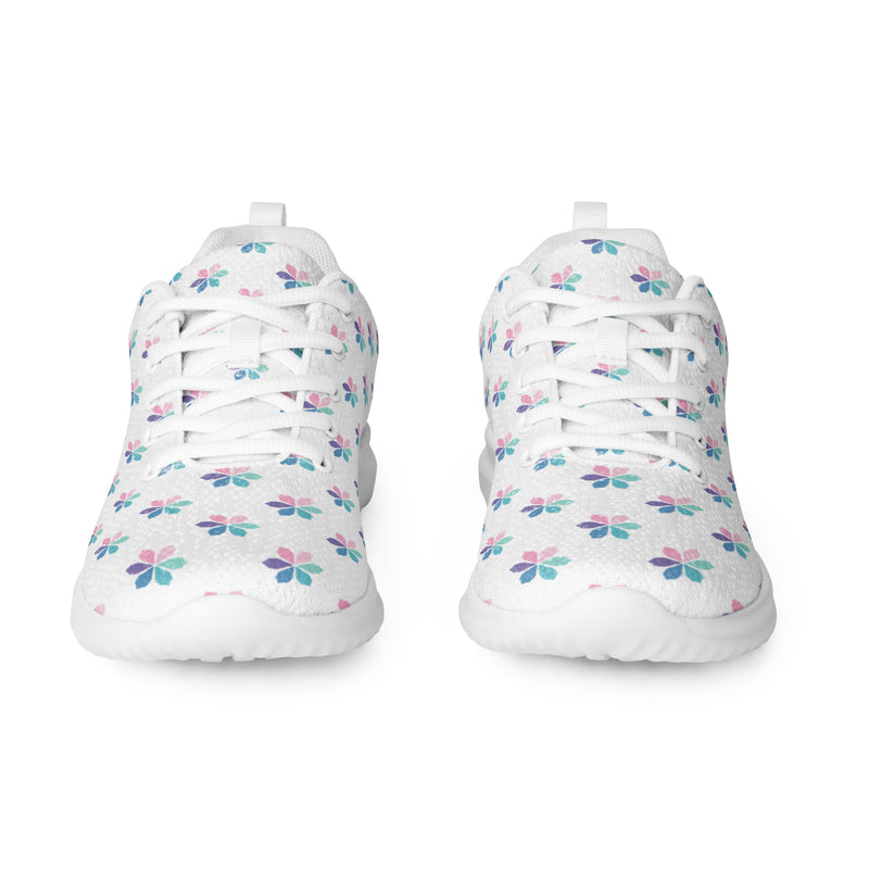 Star Flower Athletic #187 - Front View | HA!LO Canvas Sneakers