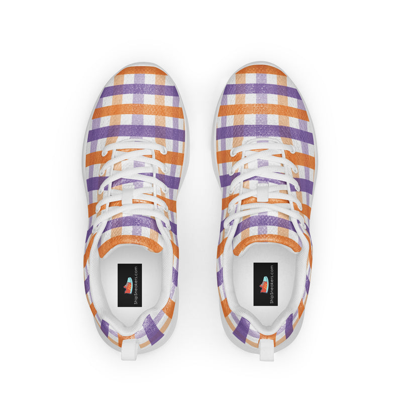 Halloween Stripe Athletic #194 - Sole Detail | HA!LO Canvas Sneakers