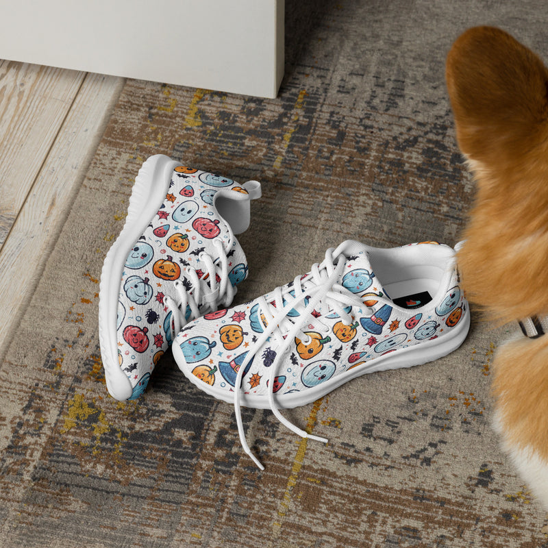 Autumn Doodle Athletic #202 - Opposite Side | HA!LO Canvas Sneakers