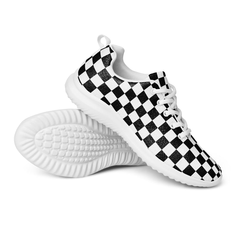 Checkerboard Athletic #204 - Canvas High Top Sneakers | HA!LO