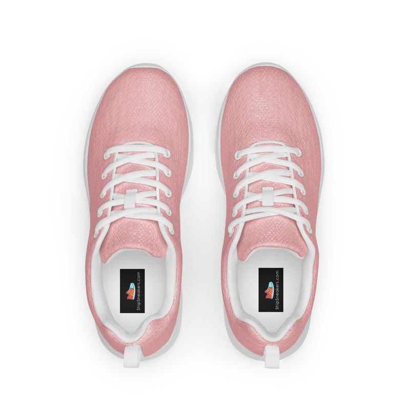 Blush Pink Solid Athletic #223 - Sole Detail | HA!LO Canvas Sneakers