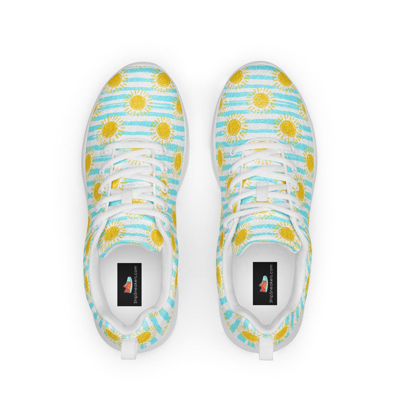 Daisy Blue Athletic #225 - Sole Detail | HA!LO Canvas Sneakers