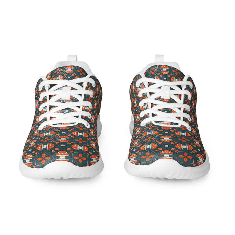 Terra Cotta Dot Athletic #248 - Front View | HA!LO Canvas Sneakers