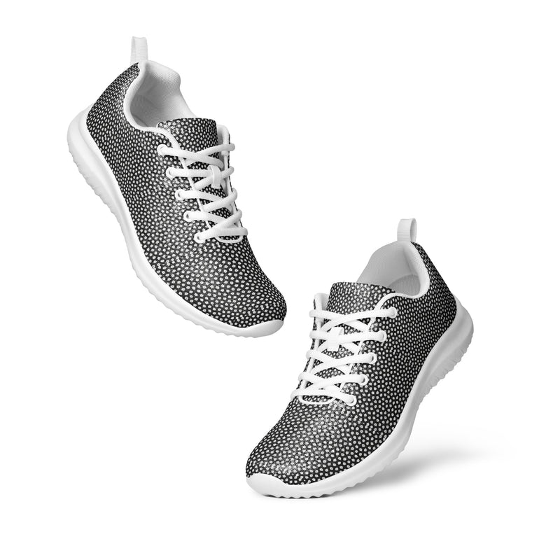 Gray Starburst Athletic #263 - Top Down View | HA!LO Canvas Sneakers