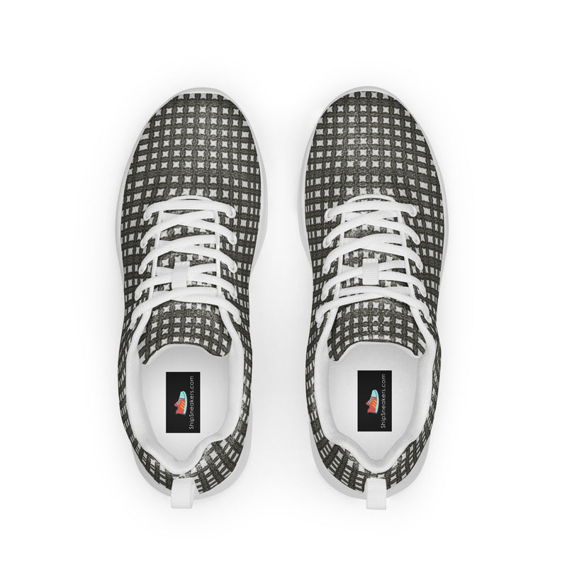 Olive Dot Athletic #265 - Back View | HA!LO Canvas Sneakers