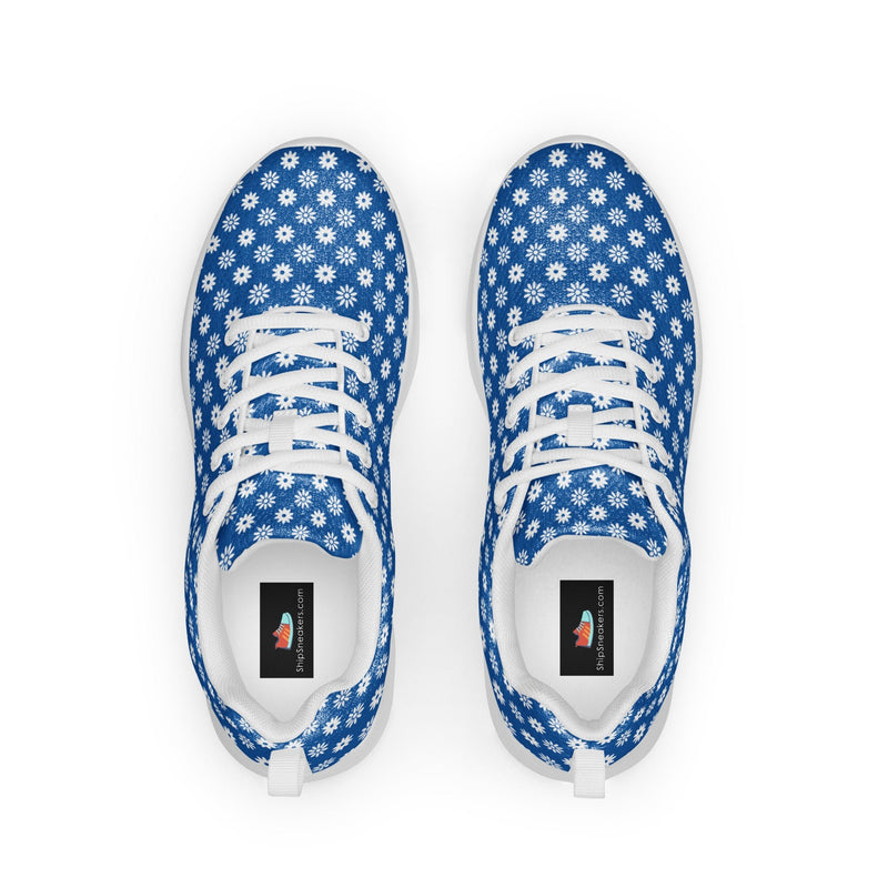 Blue Polka Dot Athletic #269 - Sole Detail | HA!LO Canvas Sneakers