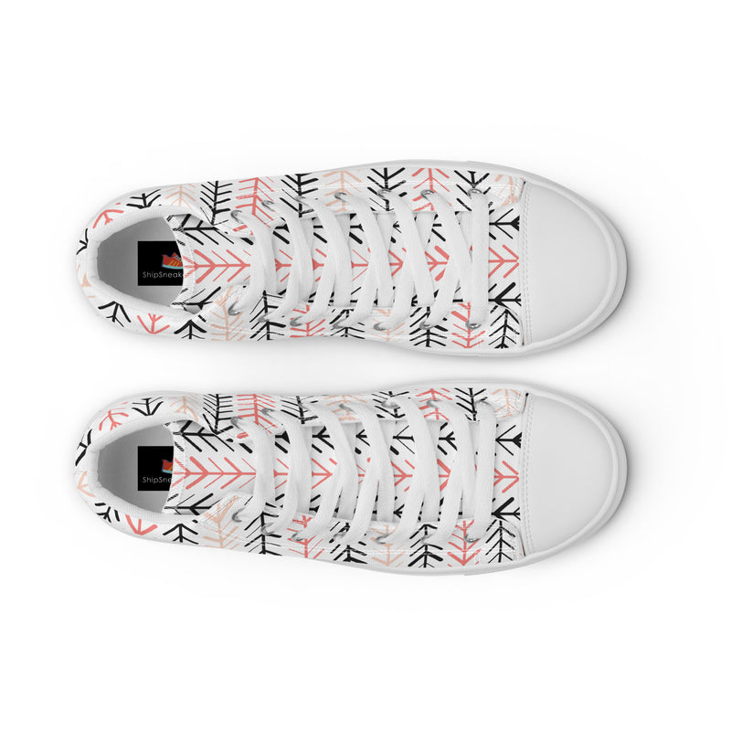 Arrow Tree High Top #178 - Lifestyle Shot | HA!LO Canvas Sneakers