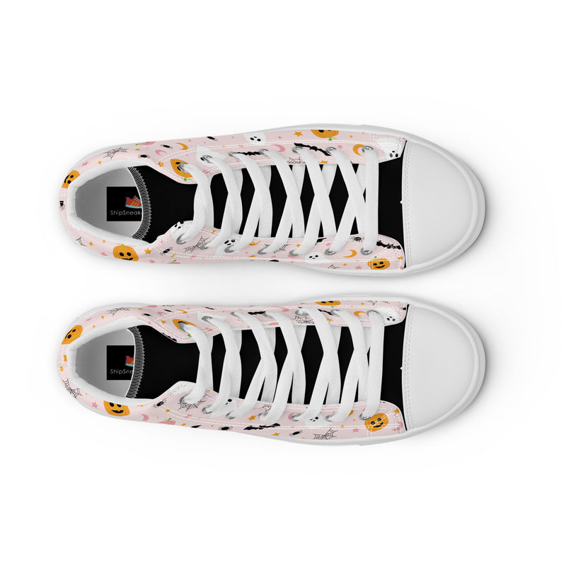 Halloween Candy High Top #238 - Lifestyle Shot | HA!LO Canvas Sneakers