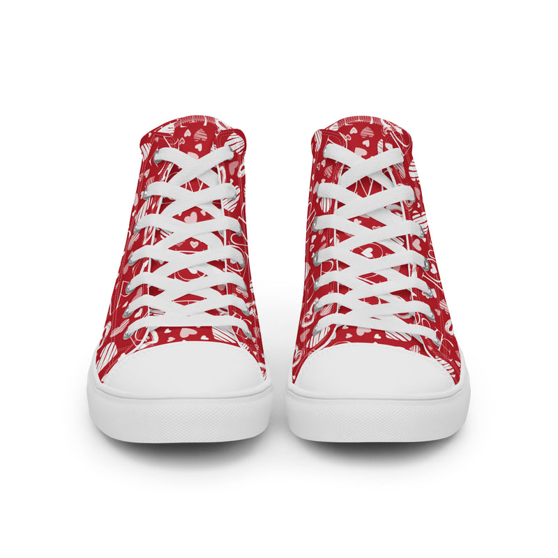Peace & Love High Top #316 - Sole Detail | HA!LO Canvas Sneakers