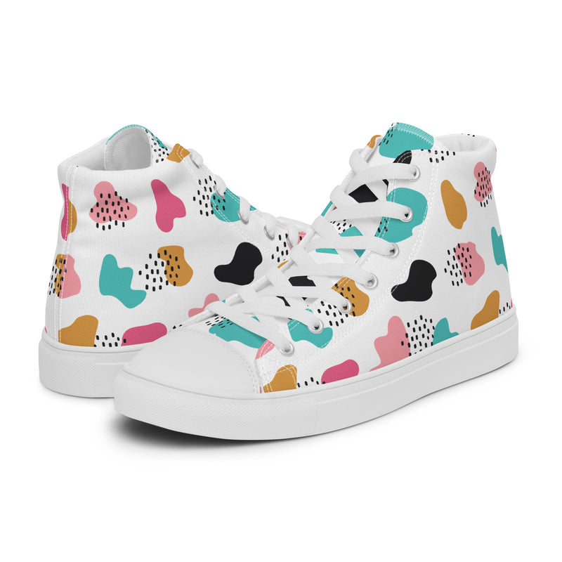 Summer Treats High Top #139 - Canvas High Top Sneakers | HA!LO