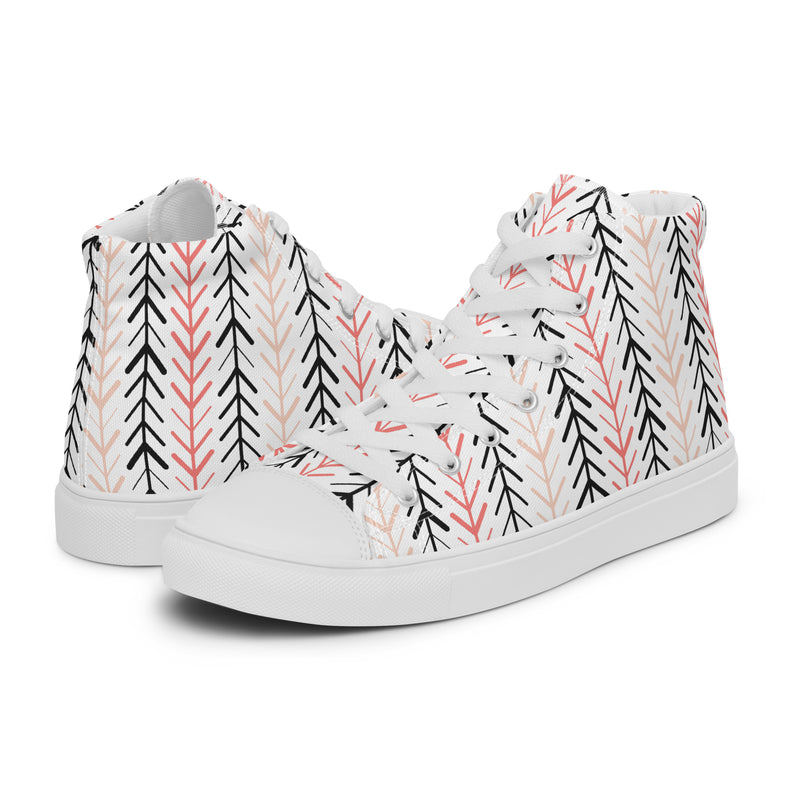 Arrow Tree High Top #178 - Canvas High Top Sneakers | HA!LO