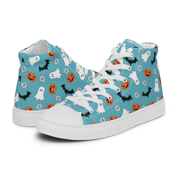 HA!LO Halloween Cute #231 Women’s Canvas High Top Sneakers