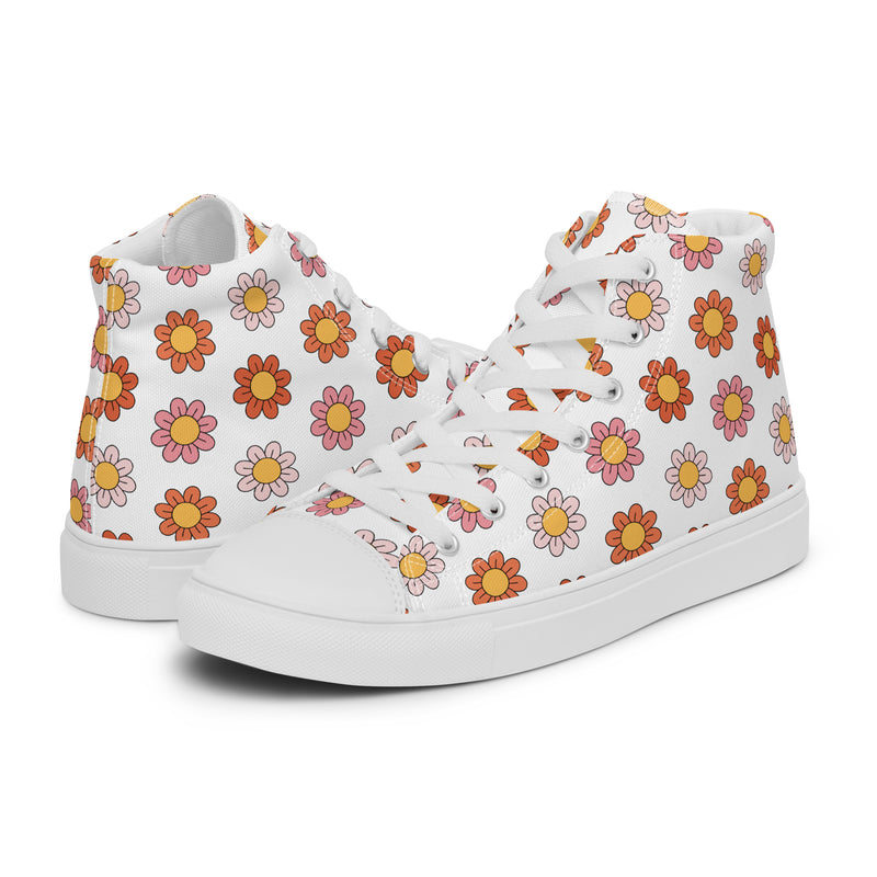 Daisy Sun High Top #308 - Canvas High Top Sneakers | HA!LO