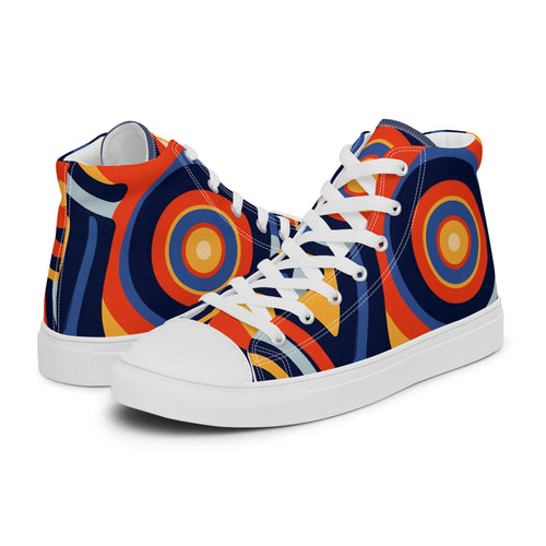 Bold Retro — Women’s Canvas High Top · Signature