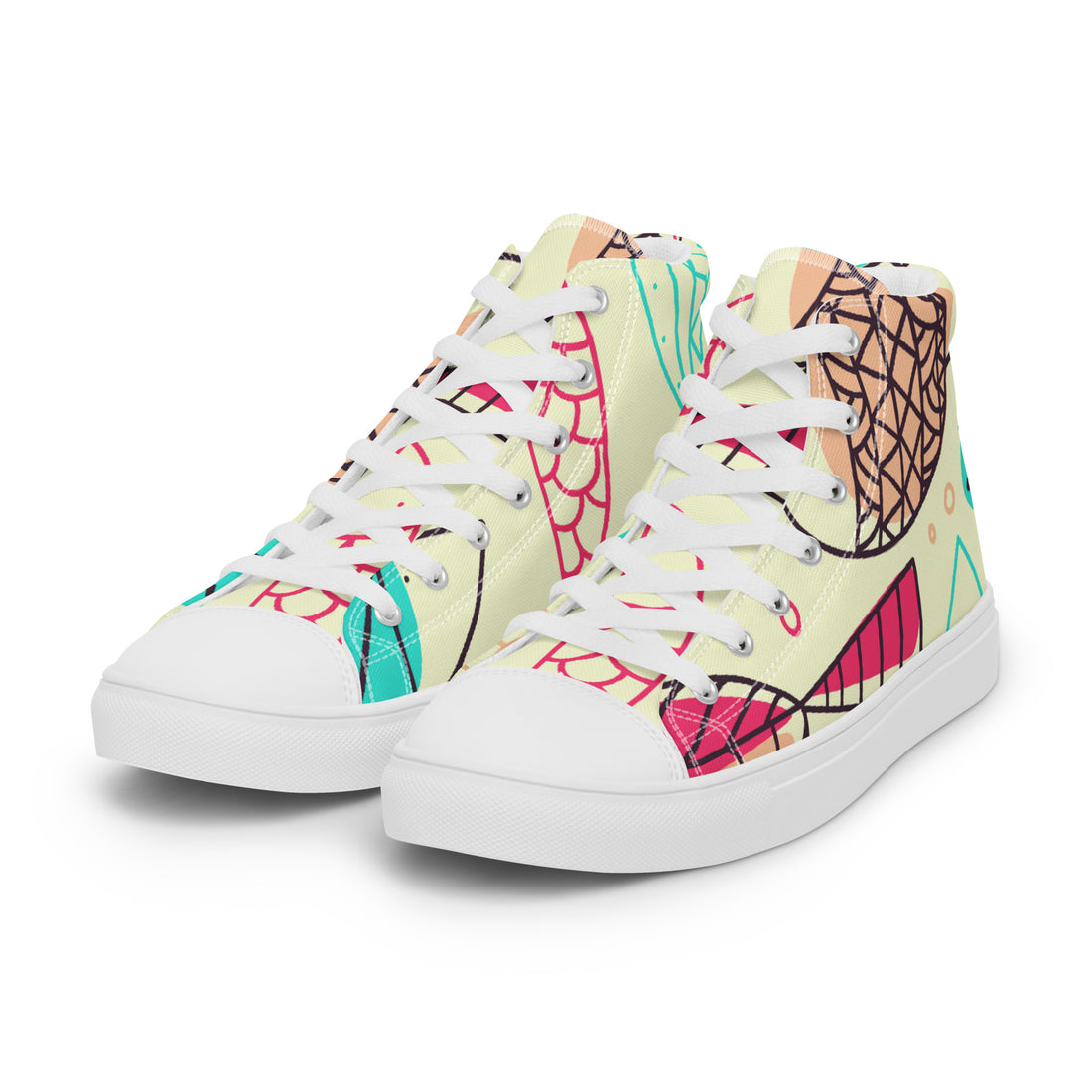 Women's High Top Sneakers #66