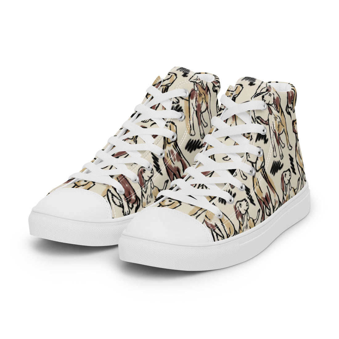 Women's High Top Sneakers #91