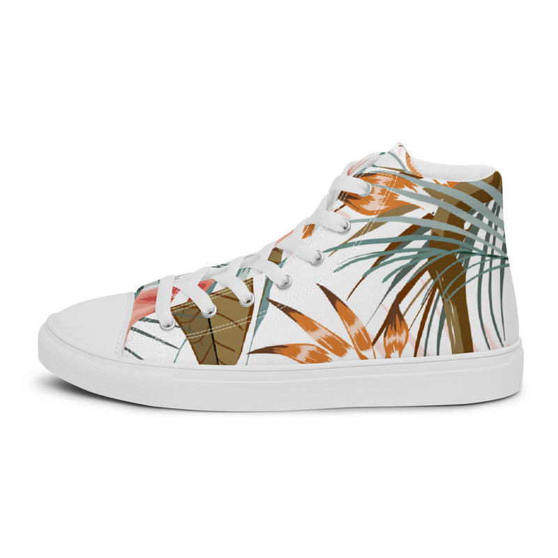 Autumn Fern High Top #65 - Sole Detail | HA!LO Canvas Sneakers
