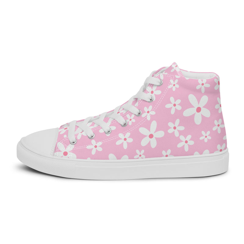 Cherry Blossom High Top #121 - Sole Detail | HA!LO Canvas Sneakers