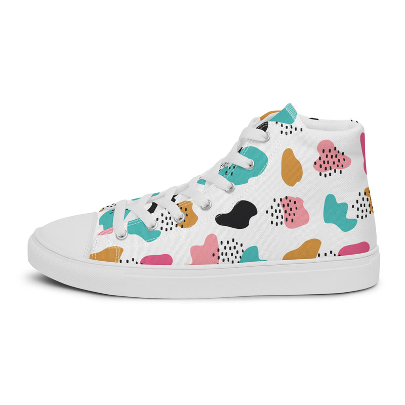 Summer Treats High Top #139 - Sole Detail | HA!LO Canvas Sneakers