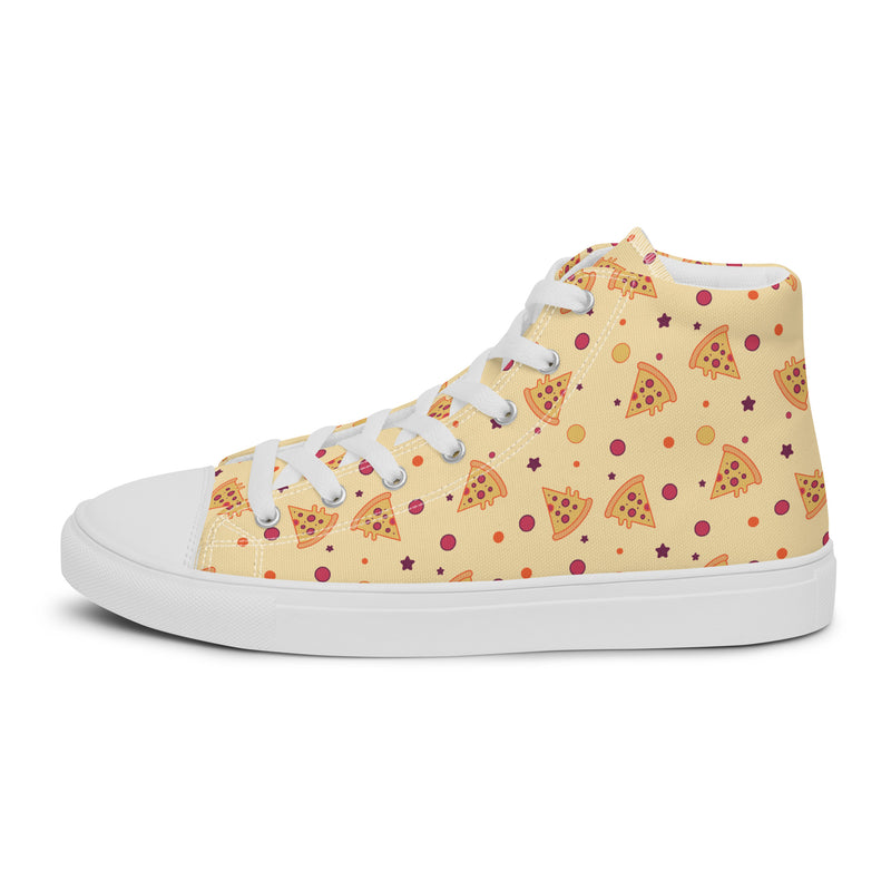 Pizza Cookie High Top #193 - Sole Detail | HA!LO Canvas Sneakers