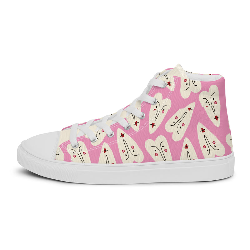 Champagne Toast High Top #265 - Sole Detail | HA!LO Canvas Sneakers