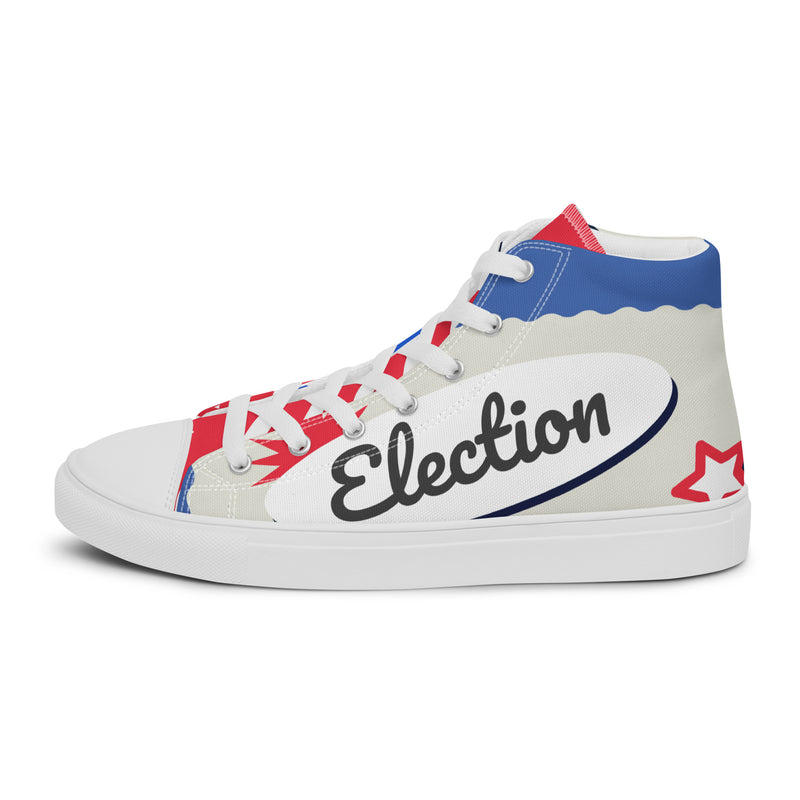 Election Day High Top #294 - Sole Detail | HA!LO Canvas Sneakers