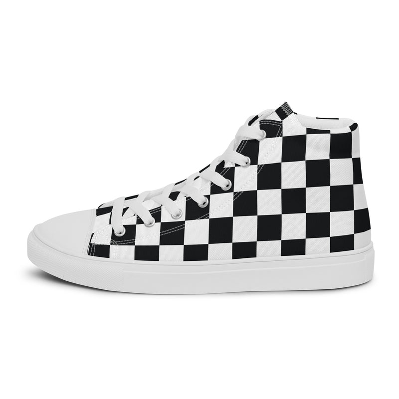 Classic Checker High Top #300 - Sole Detail | HA!LO Canvas Sneakers