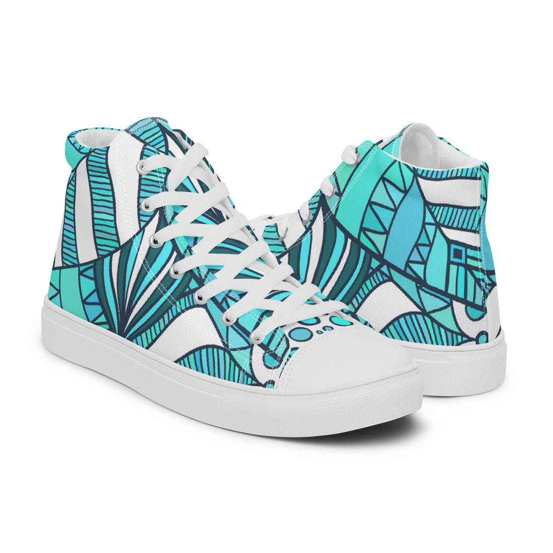 Women's High Top Sneakers #60