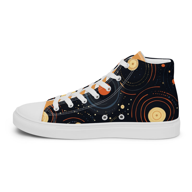 HA!LO Celestial Gold #340 — Women’s Canvas High Top